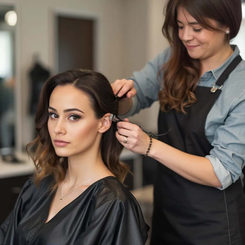 Corte moderno para mujer